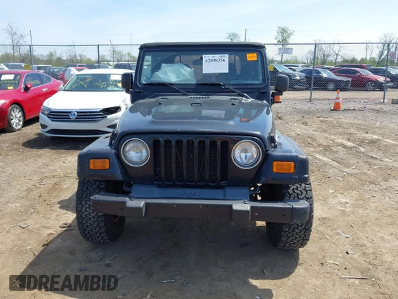 2006 Jeep Wrangler Sport with VIN 1J4FA49S76P718349, listed as a IAAI auction lot 42098356 with 137,804 mi miles and . Bid and sale history available at carsss.com. Image 12.