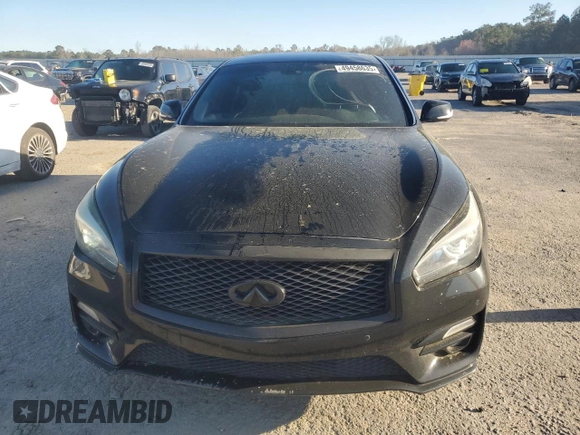 2016 Infiniti Q70 z VIN JN1BY1APXGM220187, wystawiony jako Copart lot #49458635 z przebiegiem 103 529 mil mil oraz Szkoda całkowita • Salvage title. Historia ofert i sprzedaży dostępna na DreamBid. Obrazek 5.