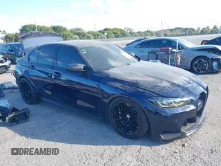 2023 BMW M3 Competition xDrive with VIN WBS43AY07PFP49042, listed as a IAAI auction lot 41515546 with 10,406 mi miles and . Bid and sale history available at DreamBid. Image 1.