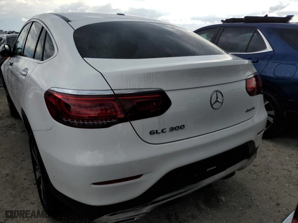 2023 Mercedes-Benz GLC with VIN W1N0J8EB1PG168536, listed as a Copart auction lot 76258234 with 0 mi miles and Non Repairable. Bid and sale history available at carsss.com. Image 6.