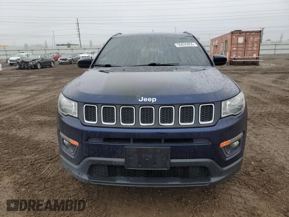 2018 Jeep Compass Latitude с VIN 3C4NJDBBXJT223594, выставлен на аукционе Copart как лот 55035855 с пробегом 92 074 миль миль и Списание • Salvage title. История ставок и продаж доступна на DreamBid. Изображение 5.