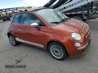2012 FIAT 500 Gucci with VIN 3C3CFFER2CT322818, listed as a Copart auction lot 76944954 with 49,725 mi miles and Clean Title. Bid and sale history available at carsss.com. Image 4.