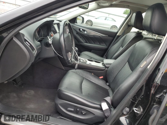 2015 Infiniti Q50 Premium z VIN JN1BV7AP0FM349503, wystawiony jako Copart lot #57766245 z przebiegiem 101 237 mil mil oraz Szkoda całkowita • Salvage title. Historia ofert i sprzedaży dostępna na DreamBid. Obrazek 7.