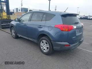 2013 Toyota RAV4 LE with VIN JTMZFREV9DD019756, listed as a IAAI auction lot 41708194 with 126,689 mi miles and . Bid and sale history available at carsss.com. Image 3.