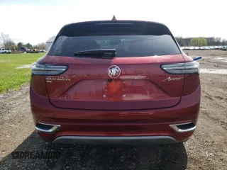 2021 Buick Envision Avenir with VIN LRBFZSR42MD141943, listed as a Copart auction lot 51734955 with 25,818 mi miles and Salvage Title. Bid and sale history available at carsss.com. Image 6.