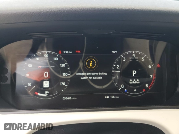 2020 Land Rover Range Rover Velar z VIN SALYM2EVXLA241188, wystawiony jako Copart lot #53823065 z przebiegiem 36 466 mil mil oraz Szkoda całkowita • Salvage title. Historia ofert i sprzedaży dostępna na DreamBid. Obrazek 9.