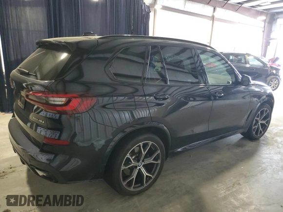 2023 BMW X5 xDrive45e with VIN 5UXTA6C03P9R22002, listed as a Copart auction lot 56293765 with 35,204 mi miles and Salvage title. Bid and sale history available at DreamBid. Image 3.