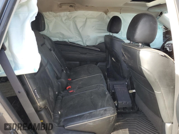 2019 Infiniti QX60 LUXE with VIN 5N1DL0MN8KC527165, listed as a Copart auction lot 50025525 with 99,705 mi miles and Salvage Title. Bid and sale history available at carsss.com. Image 11.