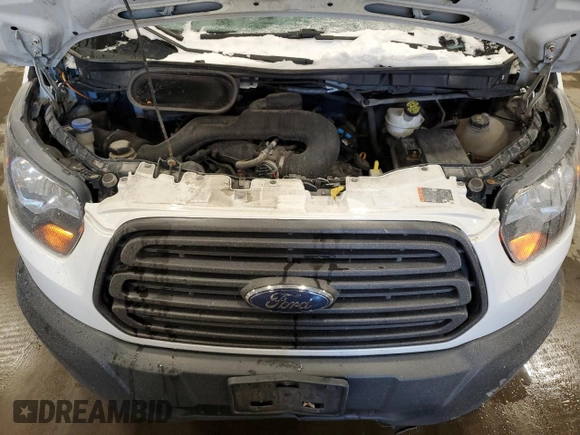 2016 Ford Transit Cargo with VIN 1FTYR2CM1GKB43234, listed as a Copart auction lot 88966655 with 59,239 mi miles and Salvage Title. Bid and sale history available at DreamBid. Image 12.