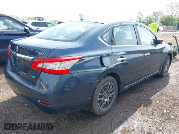 2013 Nissan Sentra SR with VIN 3N1AB7AP5DL658847, listed as a IAAI auction lot 42147997 with 148,444 mi miles and . Bid and sale history available at DreamBid. Image 4.