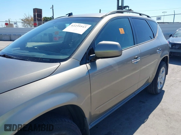 2004 Nissan Murano SL z VIN JN8AZ08T94W204232, wystawiony jako IAAI lot #42239543 z przebiegiem Nie podano mil oraz . Historia ofert i sprzedaży dostępna na DreamBid. Obrazek 6.