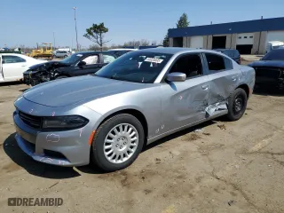 2016 Dodge Charger Police with VIN 2C3CDXKT6GH165594, listed as a Copart auction lot 53023005 with 134,127 mi miles and Clean Title. Bid and sale history available at carsss.com. Image 1.