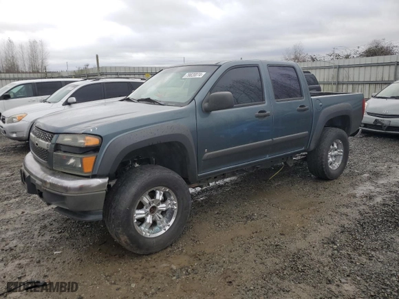 2007 Chevrolet Colorado LT w/2LT with VIN 1GCDT13E978110966, listed as a Copart auction lot 79820074 with 184,370 mi miles and Salvage Title. Bid and sale history available at carsss.com. Image 1.