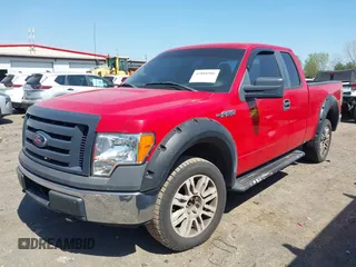 2010 Ford F-150 XL with VIN 1FTEX1E81AFA26692, listed as a IAAI auction lot 42088906 with 216,583 mi miles. Bid and sale history available at carsss.com. Image 2.