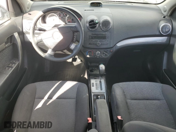 2008 Chevrolet Aveo LT with VIN KL1TG56658B261388, listed as a Copart auction lot 45560525 with 104,915 mi miles and Salvage title. Bid and sale history available at DreamBid. Image 8.