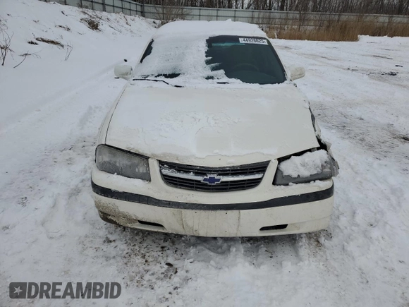2001 Chevrolet Impala with VIN 2G1WF55E119296611, listed as a Copart auction lot 44926025 with 259,966 mi miles and Clean title. Bid and sale history available at DreamBid. Image 5.