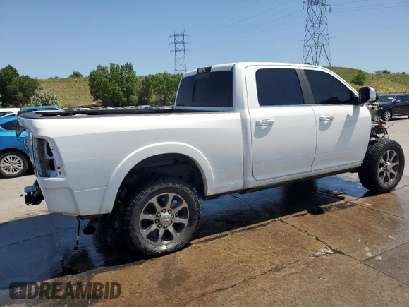 2022 Ram 2500 Longhorn with VIN 3C6UR5GL0NG124686, listed as a Copart auction lot 61404735 with 46,840 mi miles and Salvage title. Bid and sale history available at DreamBid. Image 3.