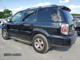 2006 Honda Pilot EX-L with VIN 5FNYF18706B016881, listed as a Copart auction lot 54260945 with 289,210 mi miles and Salvage Title. Bid and sale history available at DreamBid. Image 2.