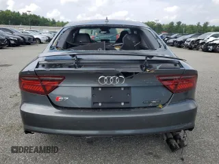 2017 Audi S7 Premium Plus with VIN WAUWFAFCXHN124918, listed as a Copart auction lot 60565503 with 0 mi miles. Bid and sale history available at carsss.com. Image 6.
