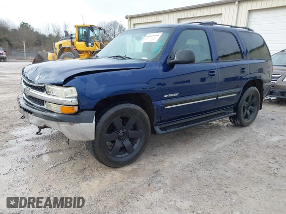 2001 Chevrolet Tahoe LT with VIN 1GNEK13T81J207380, listed as a IAAI auction lot 41611619 with 176,198 mi miles. Bid and sale history available at carsss.com. Image 2.