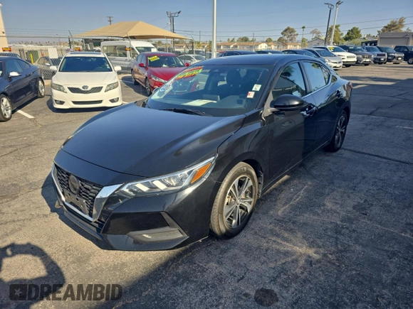 2021 Nissan Sentra SV with VIN 3N1AB8CV7MY306180, listed as a Copart auction lot 62791215 with 71,361 mi miles and Clean title. Bid and sale history available at DreamBid. Image 2.