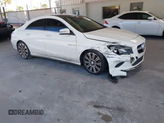 2017 Mercedes-Benz CLA with VIN WDDSJ4EB7HN477830, listed as a IAAI auction lot 41660820 with 96,459 mi miles. Bid and sale history available at carsss.com. Image 1.