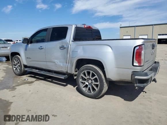 2018 GMC Canyon 2WD Denali with VIN 1GTG5EEN0J1166564, listed as a Copart auction lot 44747795 with 145,457 mi miles and Salvage Title. Bid and sale history available at carsss.com. Image 2.