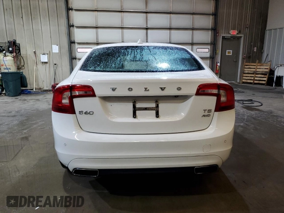 2015 Volvo S60 T5 Platinum with VIN YV1612TD8F2305562, listed as a Copart auction lot 47931785 with 62,727 mi miles and Salvage Title. Bid and sale history available at carsss.com. Image 6.