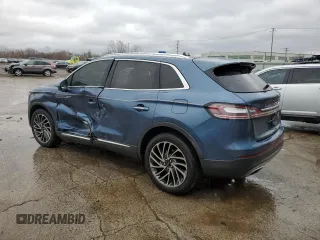 2019 Lincoln Nautilus Reserve z VIN 2LMPJ6LP0KBL37275, wystawiony jako Copart lot #44148675 z przebiegiem 94 814 mil mil oraz Szkoda całkowita • Salvage title. Historia ofert i sprzedaży dostępna na DreamBid. Obrazek 2.