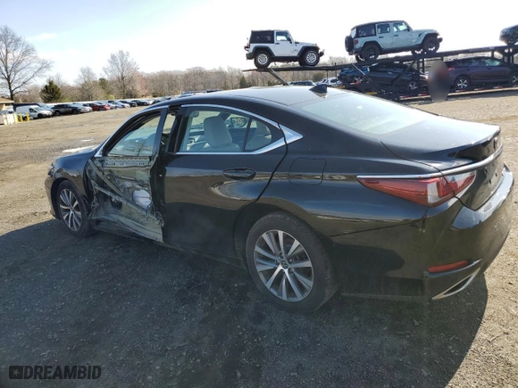 2019 Lexus ES with VIN 58ABZ1B18KU043267, listed as a Copart auction lot 51291965 with 60,927 mi miles and Salvage Title. Bid and sale history available at carsss.com. Image 2.
