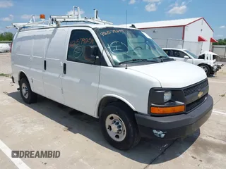 2016 Chevrolet Express Cargo with VIN 1GCWGAFF9G1131942, listed as a IAAI auction lot 42579254 with 165,661 mi miles and . Bid and sale history available at DreamBid. Image 1.