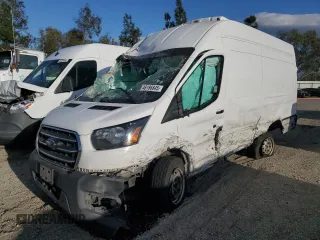 2020 Ford Transit Cargo with VIN 1FTBW3X80LKA53908, listed as a Copart auction lot 46186845 with Not Provided miles and Salvage Title. Bid and sale history available at DreamBid. Image 1.