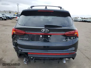 2023 Hyundai Santa Fe Hybrid Limited with VIN 5NMS5DA1XPH018427, listed as a Copart auction lot 44212614 with 3,095 mi miles. Bid and sale history available at carsss.com. Image 6.
