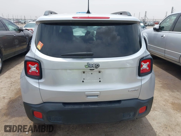 2018 Jeep Renegade Latitude with VIN ZACCJABB2JPJ56502, listed as a IAAI auction lot 42380142 with 39,740 mi miles and . Bid and sale history available at DreamBid. Image 17.