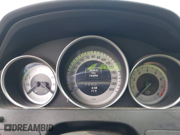 2013 Mercedes-Benz C 250 with VIN WDDGJ4HB9DG057910, listed as a IAAI auction lot 42106146 with 143,096 mi miles and . Bid and sale history available at DreamBid. Image 7.
