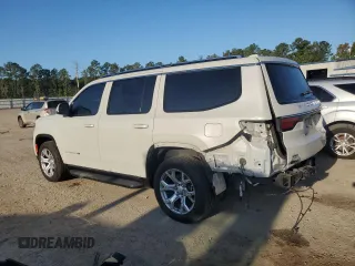 2022 Jeep Grand Wagoneer with VIN 1C4SJUAT4NS181525, listed as a Copart auction lot 72980394 with 32,714 mi miles and Salvage title. Bid and sale history available at DreamBid. Image 2.