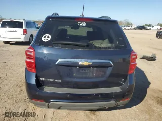 2017 Chevrolet Equinox LT with VIN 2GNFLFEK2H6334457, listed as a Copart auction lot 43941715 with 159,342 mi miles and Salvage Title. Bid and sale history available at carsss.com. Image 6.