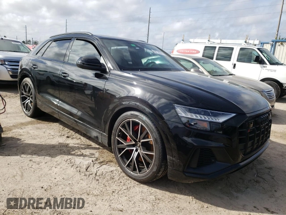 2022 Audi SQ8 Prestige z VIN WA1CWBF11ND019903, wystawiony jako Copart lot #39772444 z przebiegiem Nie podano mil oraz . Historia ofert i sprzedaży dostępna na DreamBid. Obrazek 4.
