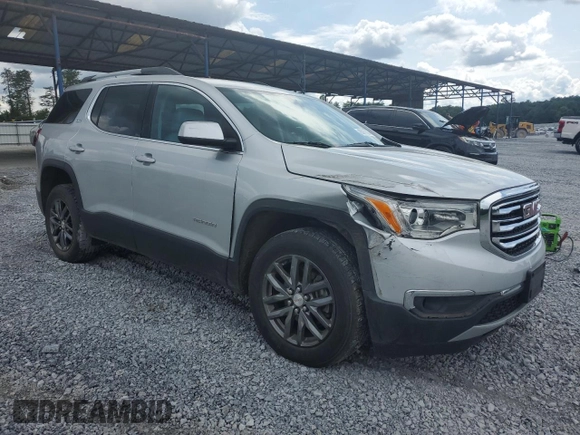 2017 GMC Acadia SLT with VIN 1GKKNMLA9HZ314165, listed as a Copart auction lot 65009564 with 76,152 mi miles and Salvage Title. Bid and sale history available at carsss.com. Image 4.