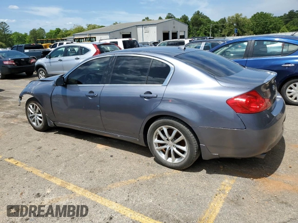 2008 Infiniti G35 with VIN JNKBV61E18M205983, listed as a Copart auction lot 51067304 with 124,945 mi miles and Clean Title. Bid and sale history available at DreamBid. Image 2.