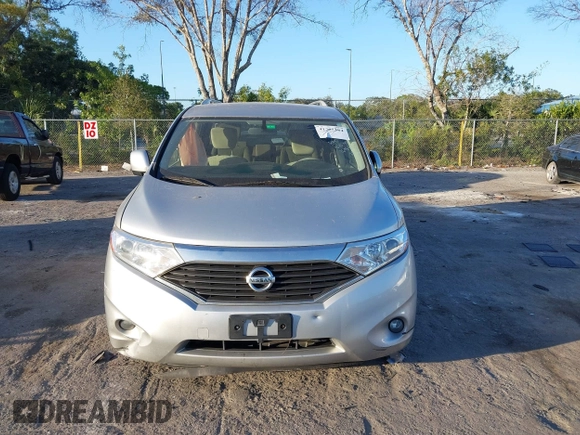 2017 Nissan Quest SV with VIN JN8AE2KP6H9169849, listed as a IAAI auction lot 41565284 with 154,656 mi miles. Bid and sale history available at carsss.com. Image 12.