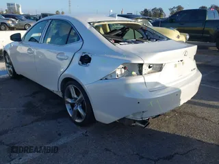 2016 Lexus IS with VIN JTHBE1D29G5028225, listed as a IAAI auction lot 41581934 with 35,602 mi miles. Bid and sale history available at carsss.com. Image 3.