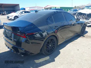 2023 Lexus IS 500 F Sport Performance z VIN JTHAP1D25P5003215, wystawiony jako IAAI lot #41709746 z przebiegiem 20 585 mil mil oraz . Historia ofert i sprzedaży dostępna na DreamBid. Obrazek 4.