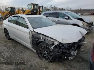 2019 BMW 5 Series 530i with VIN WBAJA5C52KBX87642, listed as a Copart auction lot 42022795 with Not Provided miles and Salvage Title. Bid and sale history available at DreamBid. Image 4.