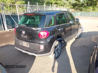 2014 FIAT 500L Trekking with VIN ZFBCFADH5EZ010661, listed as a IAAI auction lot 42861787 with 230,404 mi miles and . Bid and sale history available at DreamBid. Image 4.