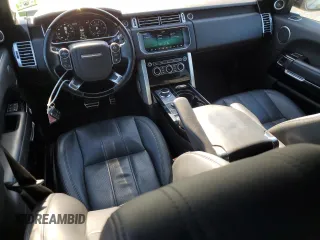 2017 Land Rover Range Rover с VIN SALGS2FEXHA334025, выставлен на аукционе Copart как лот 41811675 с пробегом 57 527 миль миль и Списание • Salvage title. История ставок и продаж доступна на DreamBid. Изображение 8.