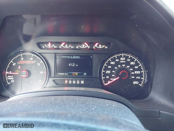 2018 Ford F-150 XL with VIN 1FTEW1EG4JFD82368, listed as a IAAI auction lot 41652410 with 78,663 mi miles. Bid and sale history available at carsss.com. Image 7.