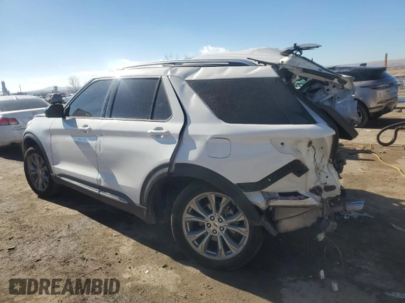 2022 Ford Explorer Limited with VIN 1FMSK7FHXNGB06667, listed as a Copart auction lot 88098595 with 0 mi miles and Salvage Title. Bid and sale history available at carsss.com. Image 2.
