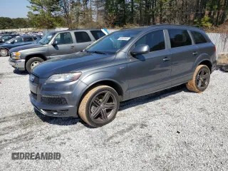 2015 Audi Q7 3.0T S line Prestige with VIN WA1DGAFE0FD012991, listed as a Copart auction lot 46693545 with 154,427 mi miles and Salvage Title. Bid and sale history available at carsss.com. Image 1.