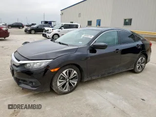 2016 Honda Civic EX-L with VIN 2HGFC1F74GH650968, listed as a Copart auction lot 56008275 with 80,575 mi miles and Salvage title. Bid and sale history available at DreamBid. Image 1.